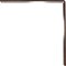 Ekena Millwork Hamilton Steel Bracket, Antiqued Copper 2"W x 14"D x 14"H BKTM02X14X14HAACO - alternate 7